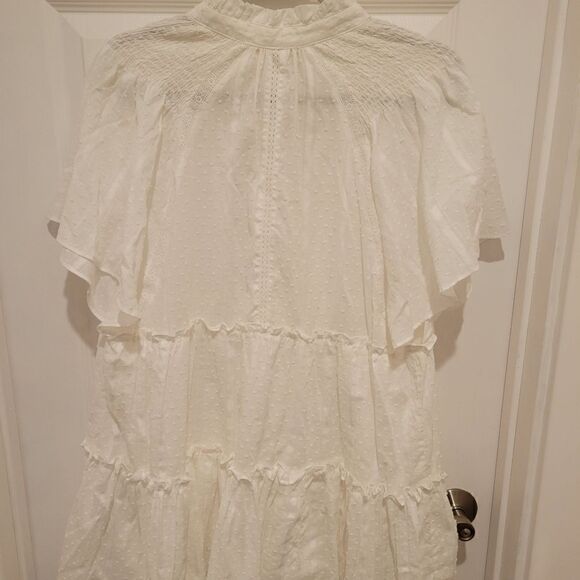 Olivaceous Summer white dress - Picture 4 of 5